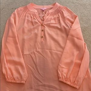 Lilly Pulitzer Elsa silk top